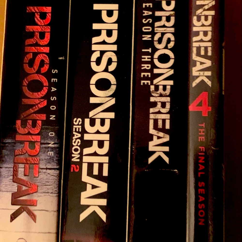 DVDs Prison Break 4 seasons